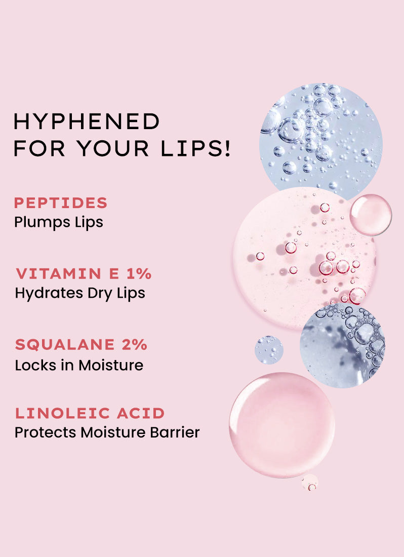 VIP HAZEL LIP BALM WITH 1% VIT E, 2% SQUALANE & PEPTIDES - 10G