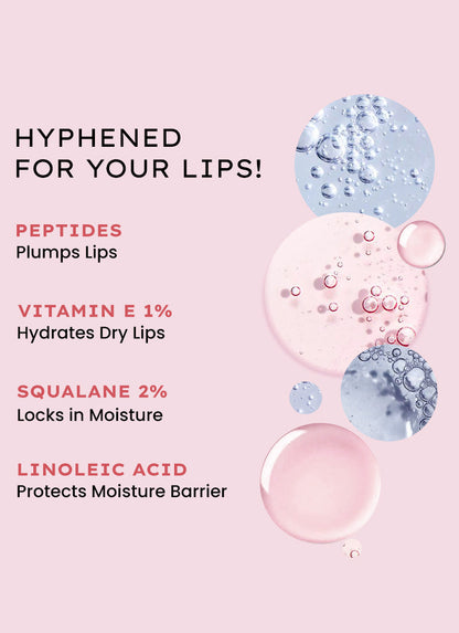VIP HAZEL LIP BALM WITH 1% VIT E, 2% SQUALANE & PEPTIDES - 10G