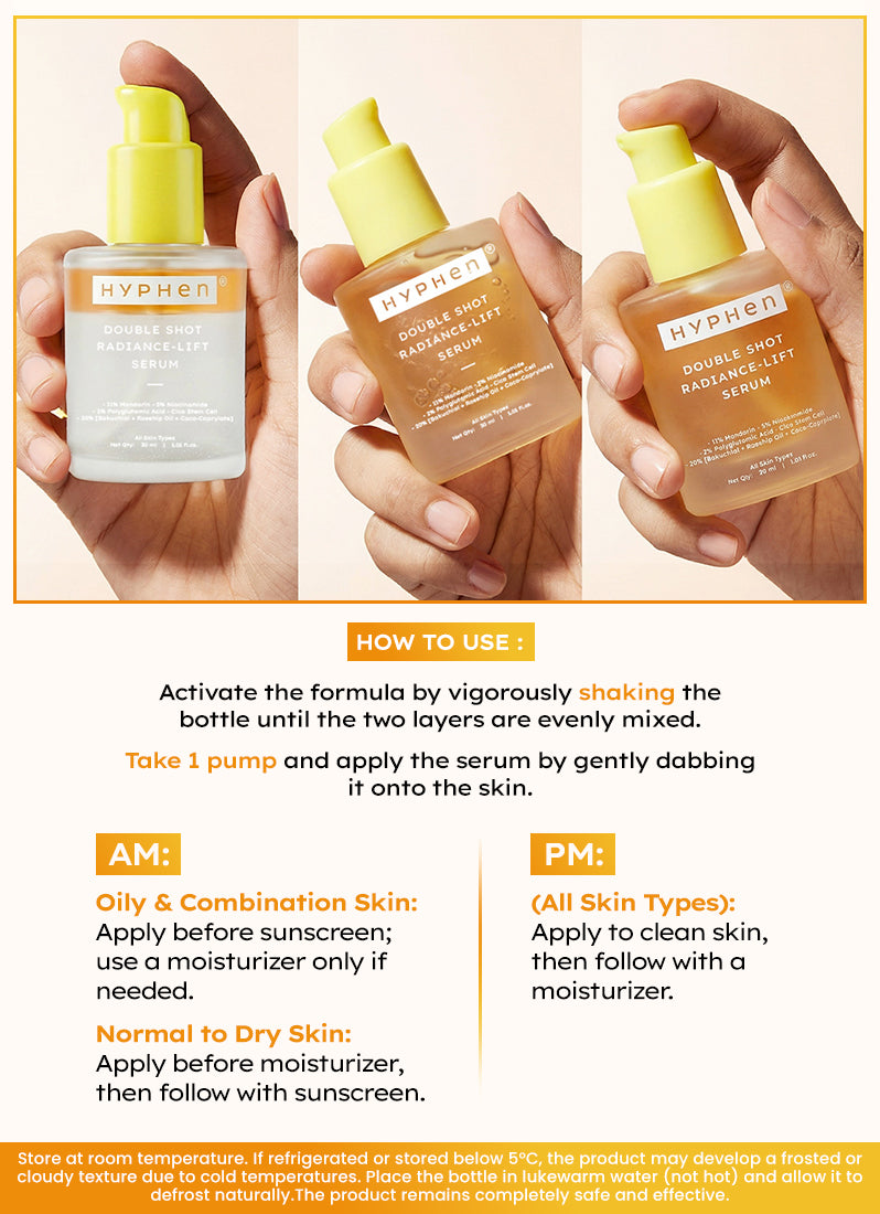 Double Shot Radiance Lift Face Serum- 30 ml