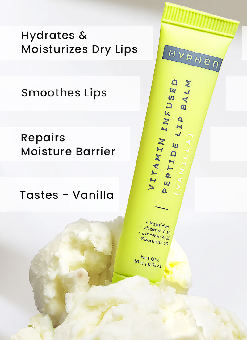 VITAMIN INFUSED PEPTIDE LIP BALM - VANILLA 10G