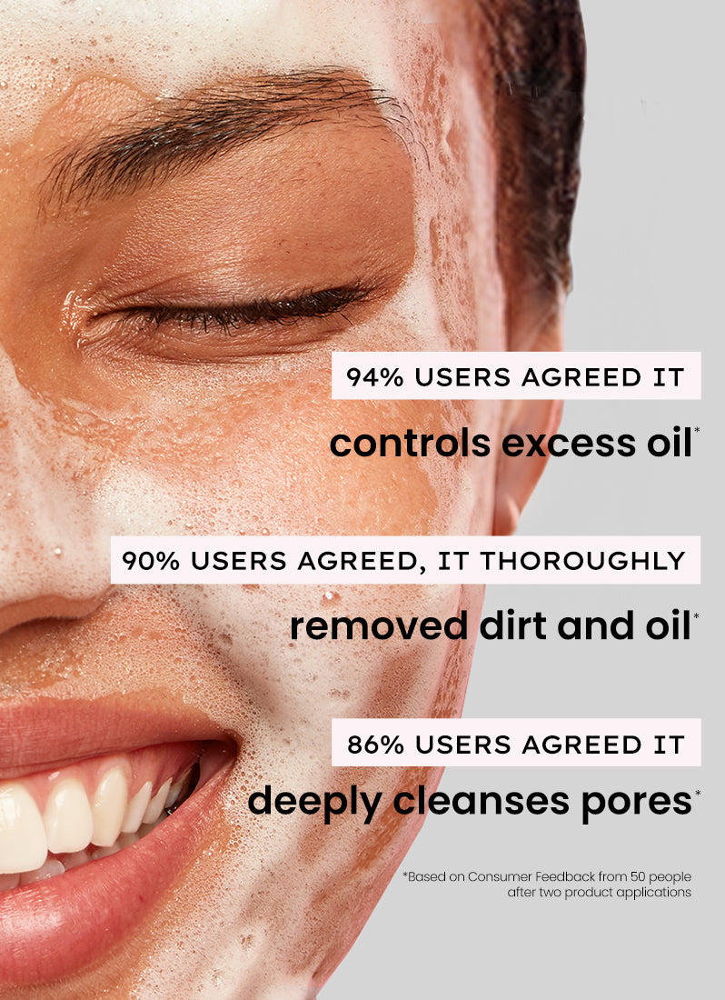 Oil Control & Exfoliating Cleanser with 2% AHA BHA - 100 ml