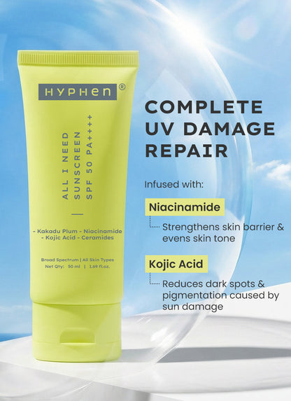 All I Need Sunscreen SPF 50 PA++++ | 50 ml