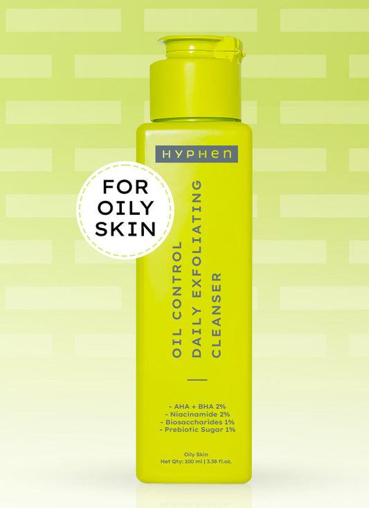 Oil Control & Exfoliating Cleanser with 2% AHA BHA - 100 ml