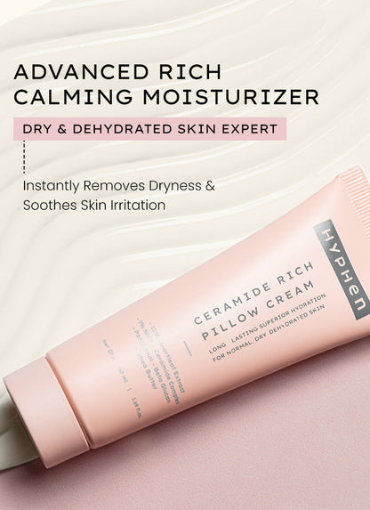 7% Ceramides-NMF Face Moisturizer Rich Pillow Cream - 50 ml