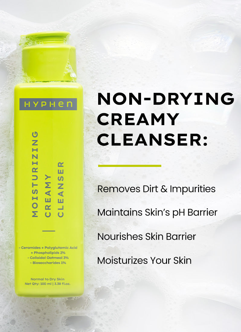 Moisturizing Cream Cleanser With Ceramides For Dry Skin - 100 ml