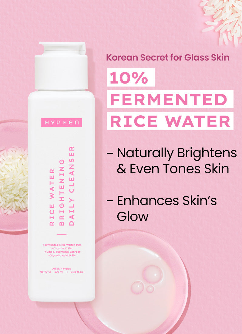 Rice Water Cleanser for Brightening