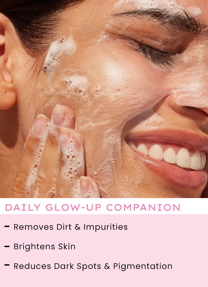 10% FERMENTED RICE WATER CLEANSER - 1% VIT C & 0.5% GLYCOLIC ACID
