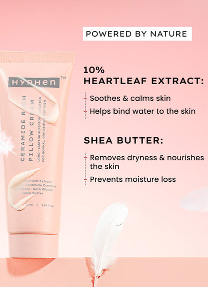 7% Ceramides-NMF Face Moisturizer Rich Pillow Cream - 50 ml