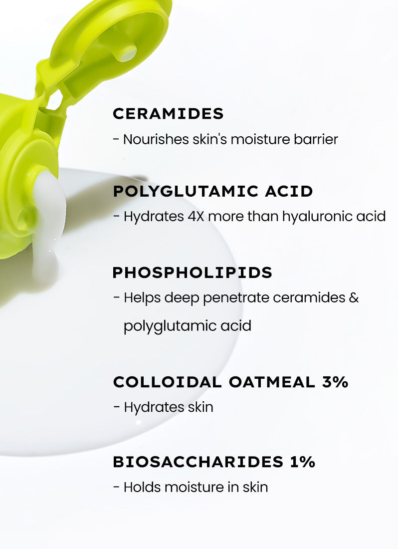 Moisturizing Cream Cleanser With Ceramides For Dry Skin - 100 ml