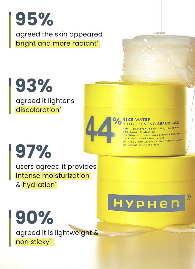 Brightening Serum Pads with 44% Rice Water - 50 pads