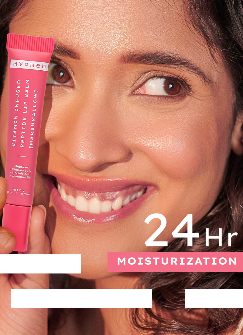 VIP MARSHMALLOW LIP BALM WITH 1% VIT E, 2% SQUALANE & PEPTIDES - 10G
