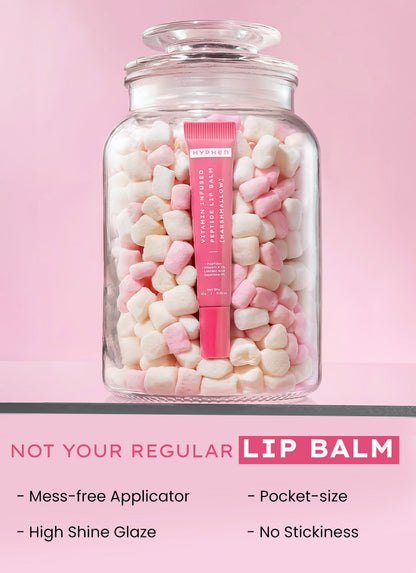 VIP MARSHMALLOW LIP BALM WITH 1% VIT E, 2% SQUALANE & PEPTIDES - 10G
